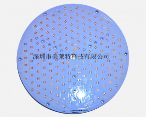 Aluminum substrate for high conductivity miner lamp